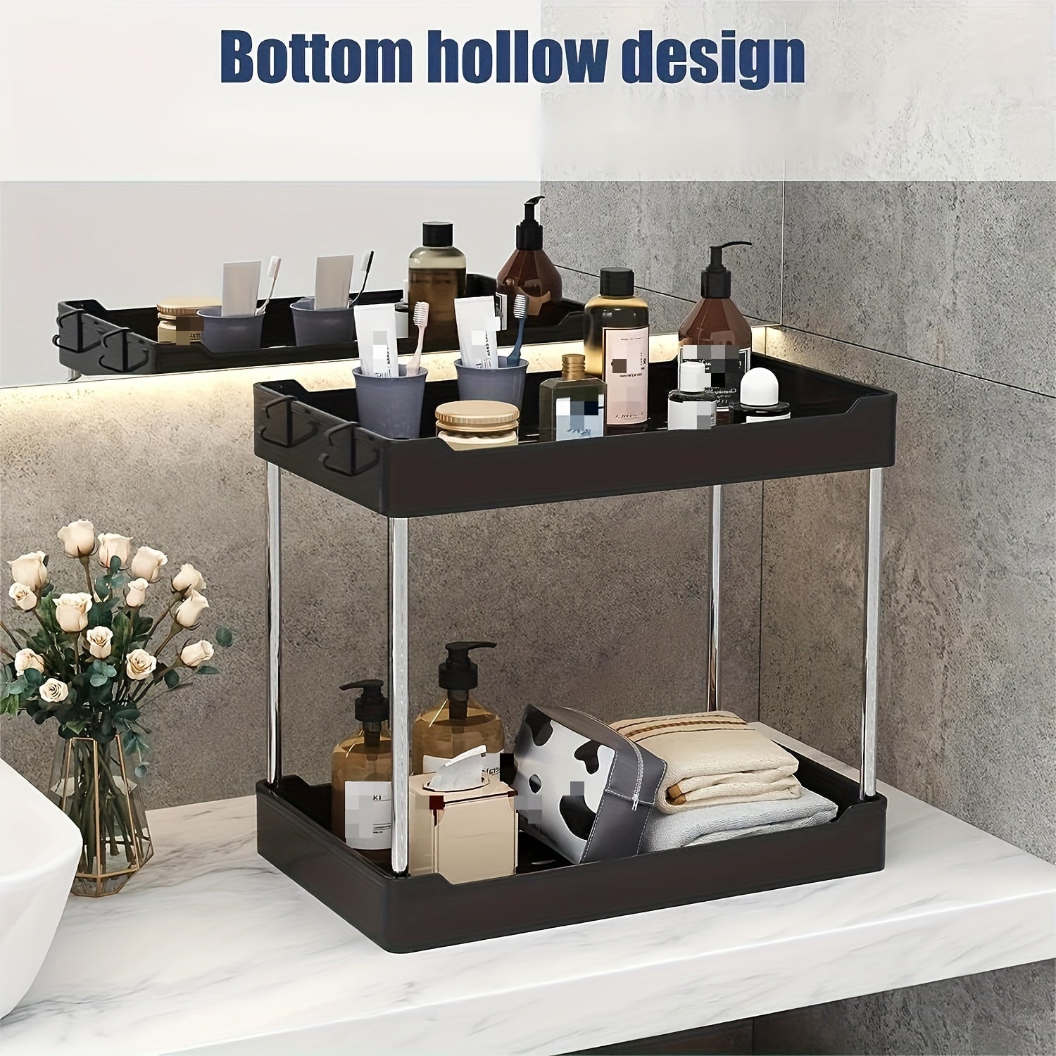 Under Sink Organizer 3pcs Under Sink Organizer | Pull Out Storage