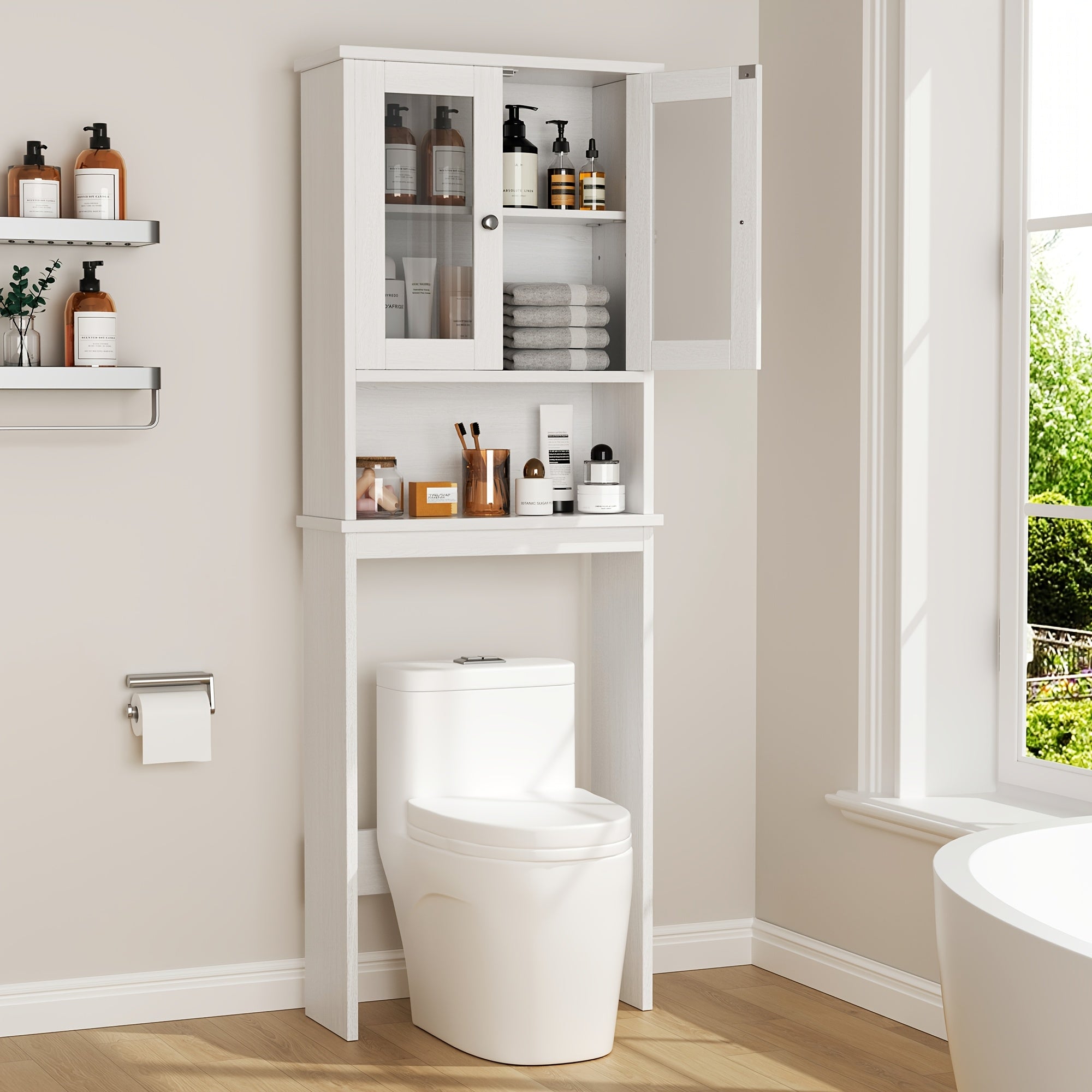 Bathroom Storage Over The Toilet