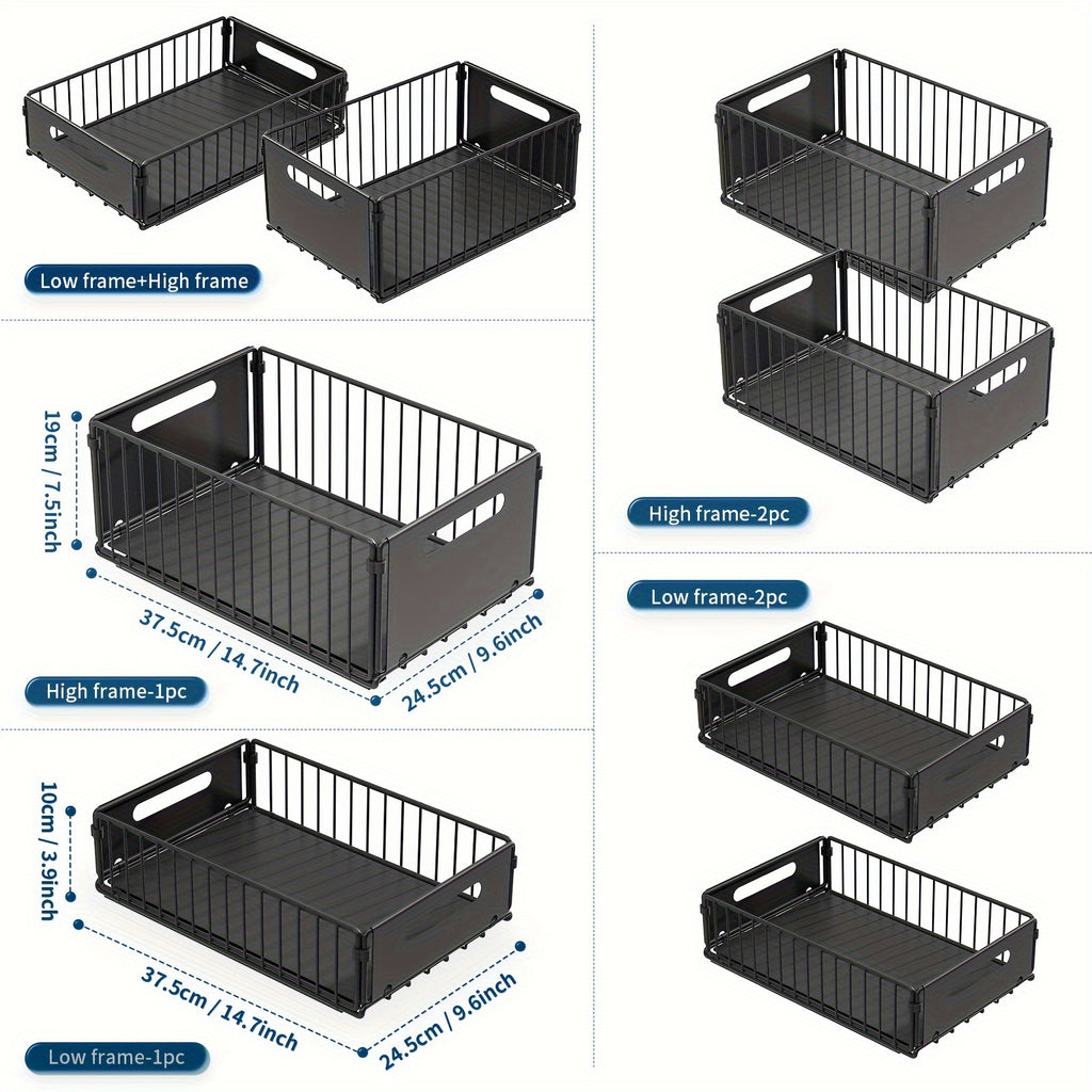 1\u002F2pcs,Under-cabinet pull-out basket,Kitchen sink pull-out storage box