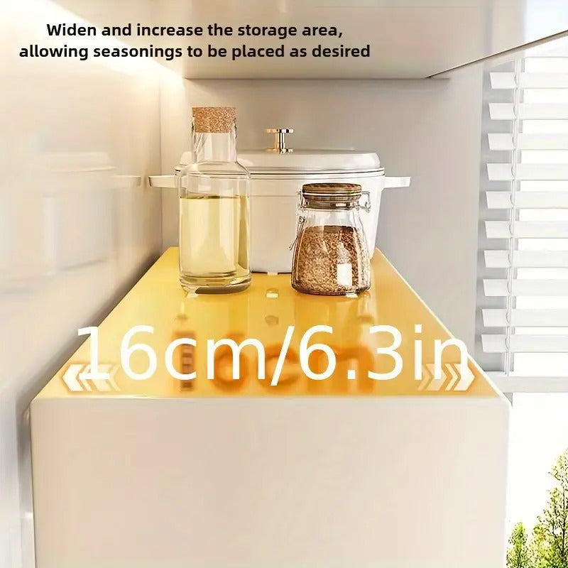 Wall-Mounted Kitchen Storage Cabinet with Pull-Down Double