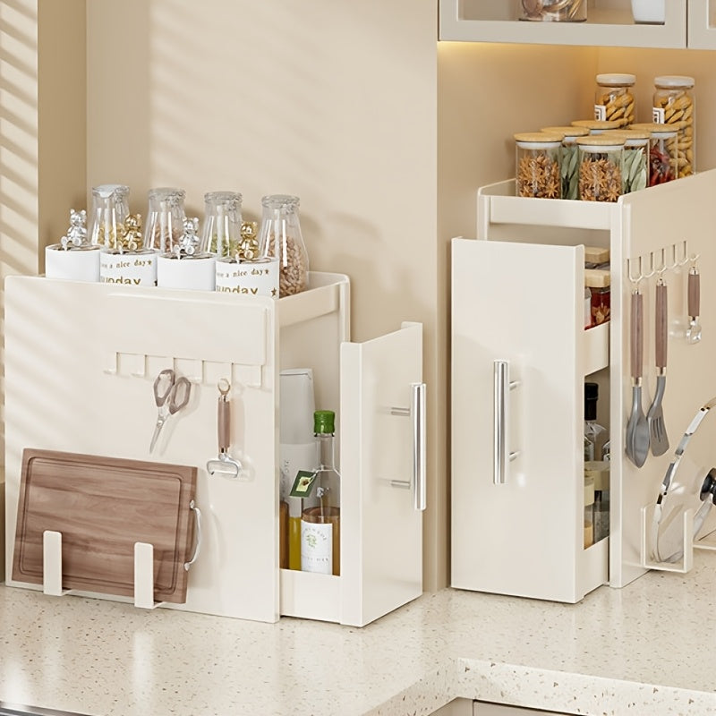 A Multifunctional Narrow Drawer Storage Cabinet