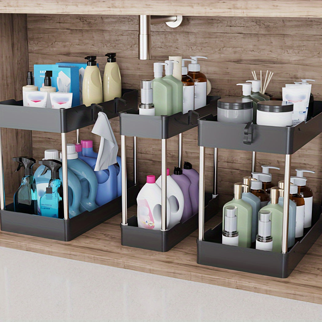 Under Sink Organizer 3pcs Under Sink Organizer | Pull Out Storage
