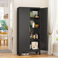 Utility Two Doors Modern Metal Storage Freestanding Cabinet with Adjustable Foot