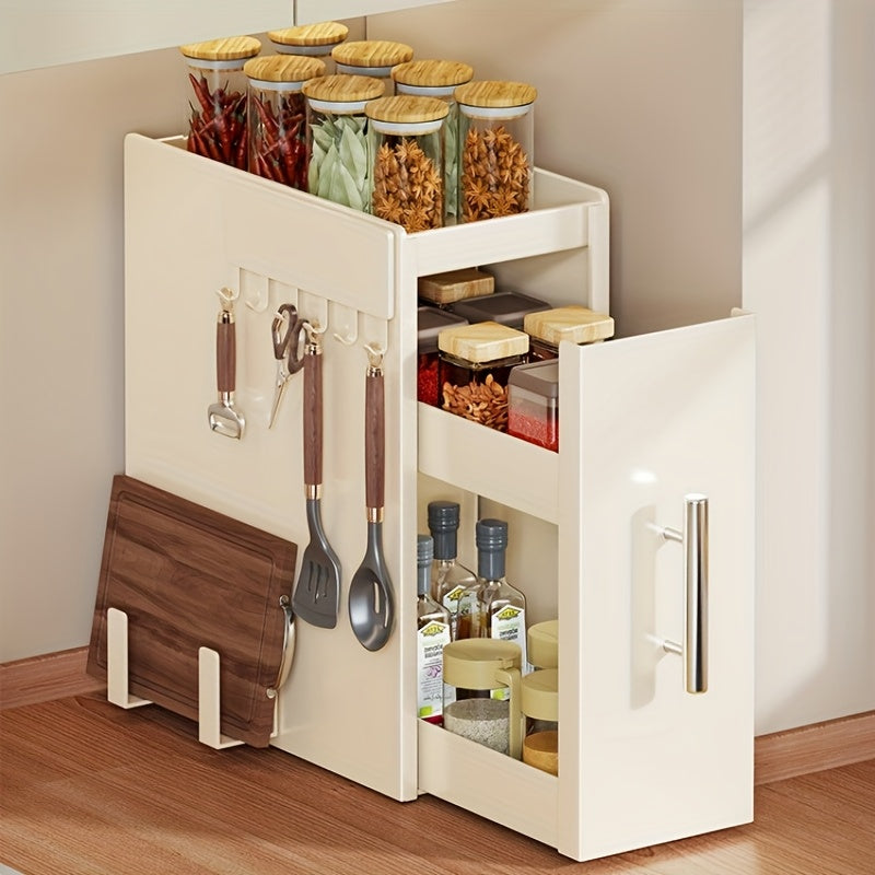 A Multifunctional Narrow Drawer Storage Cabinet