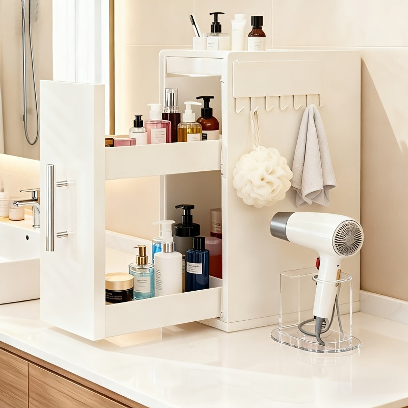 A Multifunctional Narrow Drawer Storage Cabinet