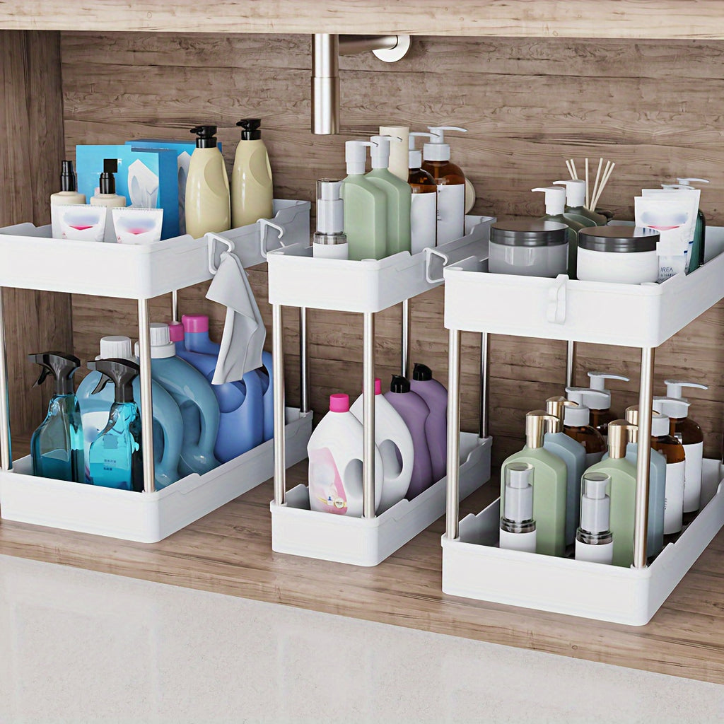 Under Sink Organizer 3pcs Under Sink Organizer | Pull Out Storage
