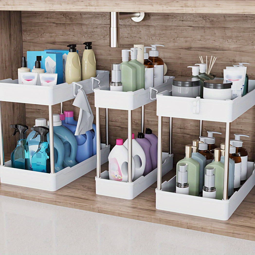 Under Sink Organizer 3pcs Under Sink Organizer | Pull Out Storage
